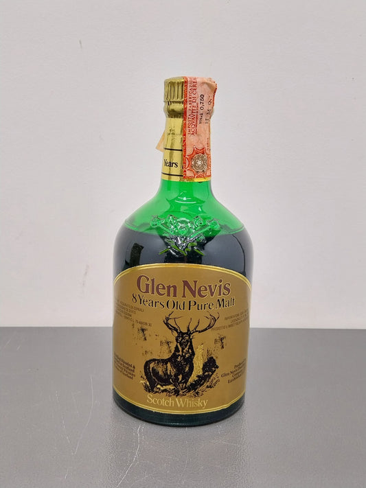 Whisky Glen Nevis 8 years old Pure Malt anni ‘70 bott. 0.75 cl