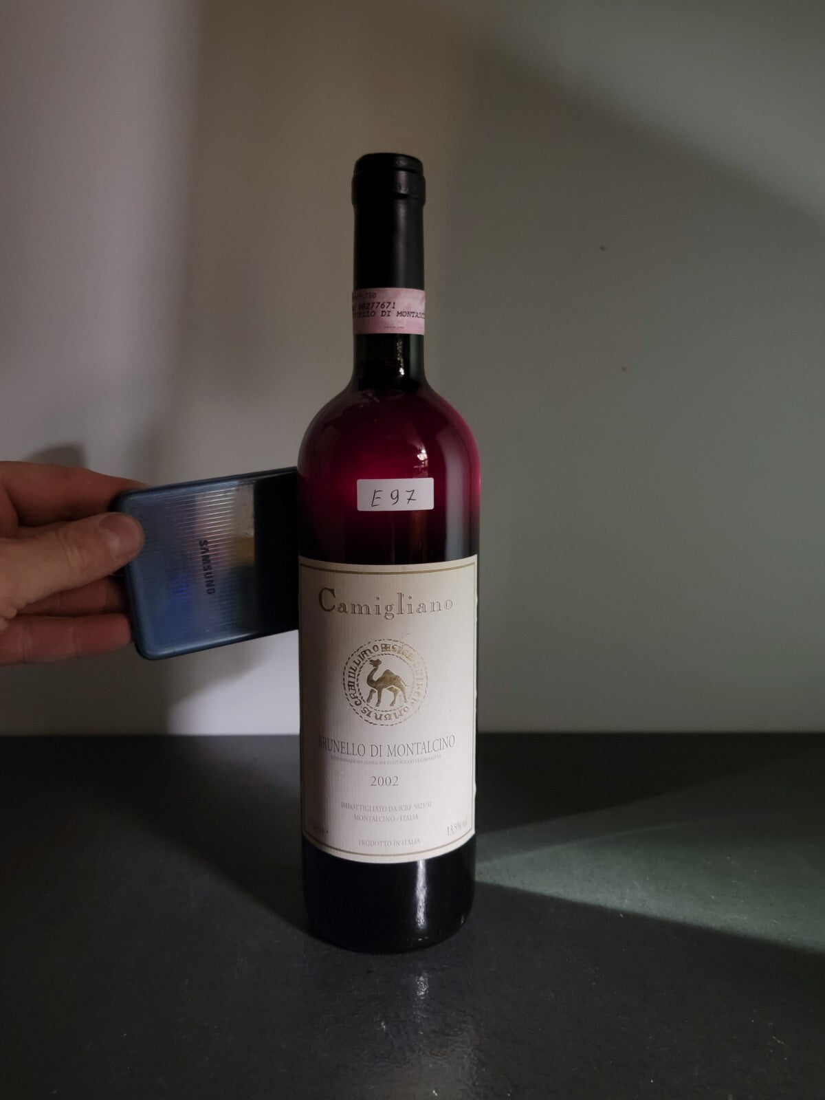 Brunello Di Montalcino Camigliano 2002 bott. 75 cl 13.5%
