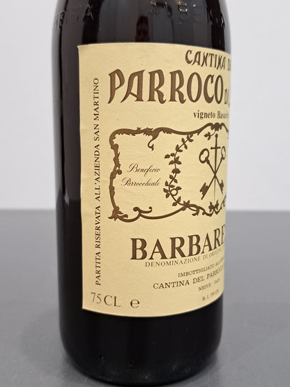 Barbaresco Parroco Di Neive 1978 Vigneto Basarin bott. 75 cl