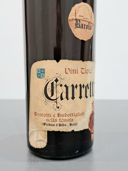 Barolo Carretta 1958 Vecchio Michet bott.72 cl 13.5%