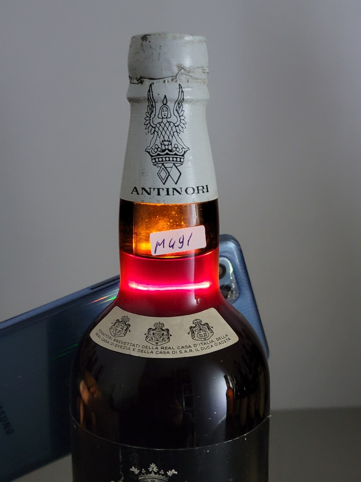 Vino Santo Antinori 1971 Riserva Vino Rosso Da Dessert bott. 72 cl 16%