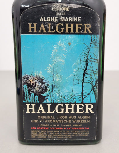 Halgher Liquore Dalle Alghe Marine 1970s bott. 75 cl 30%