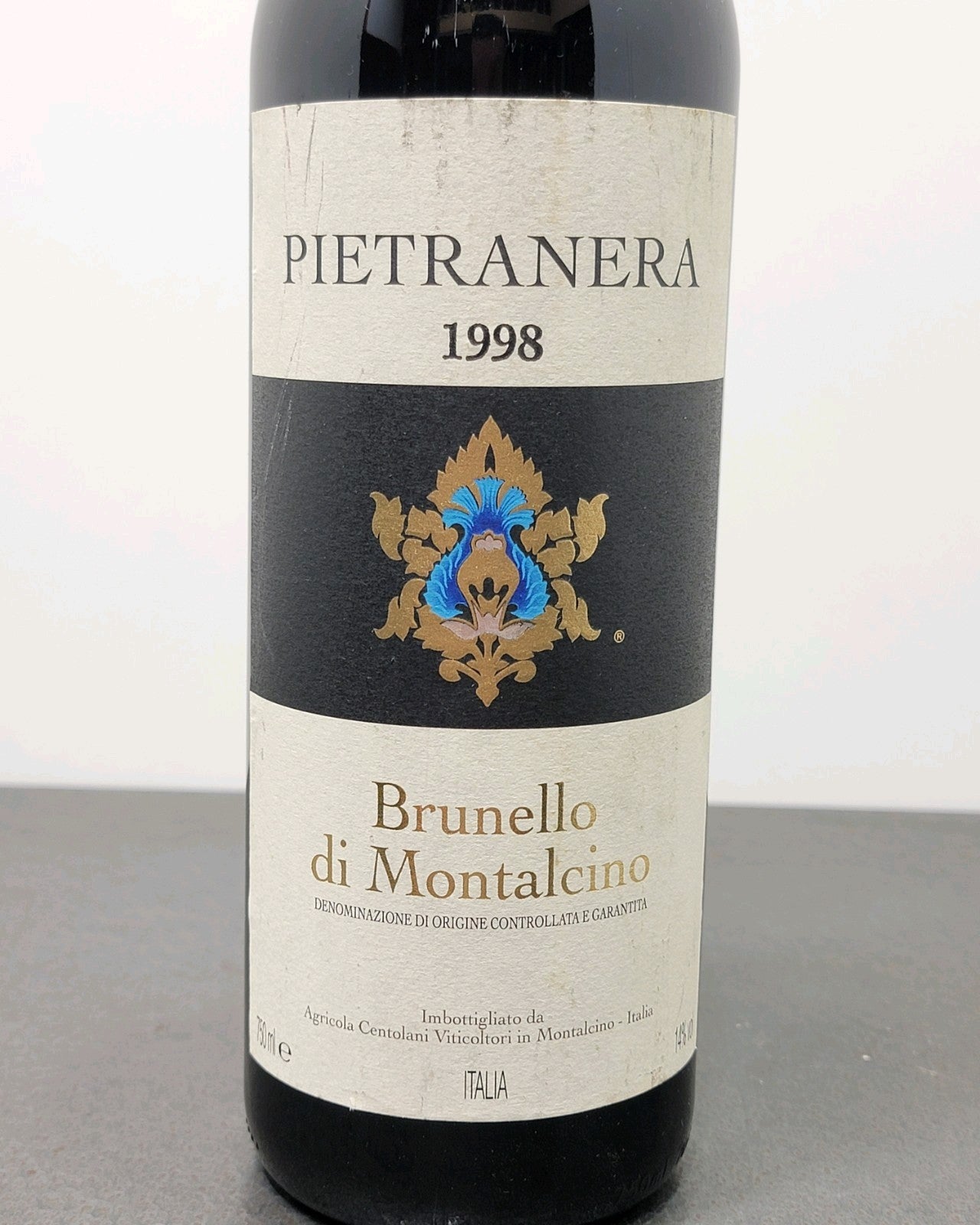 Brunello Di Montalcino Pietranera 1998 Centolani botti.75 cl 14%