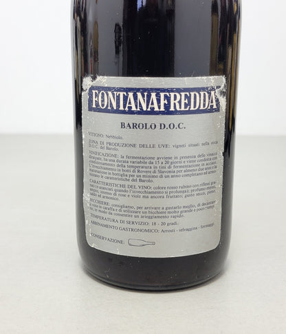 Barbaresco Fontanafredda 1979 Serralunga D'Alba bott. 75 cl 13 %