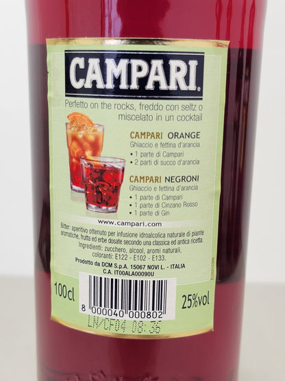 Campari Bitter Depero Limited Edition bott. 1 litro 2014