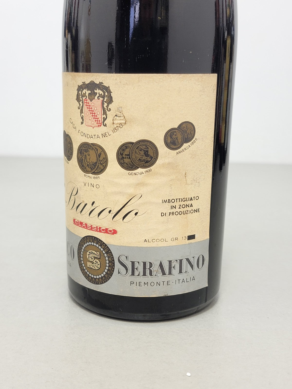 Barolo Enrico Serafino 1962 Riserva bott. 70 cl 13%