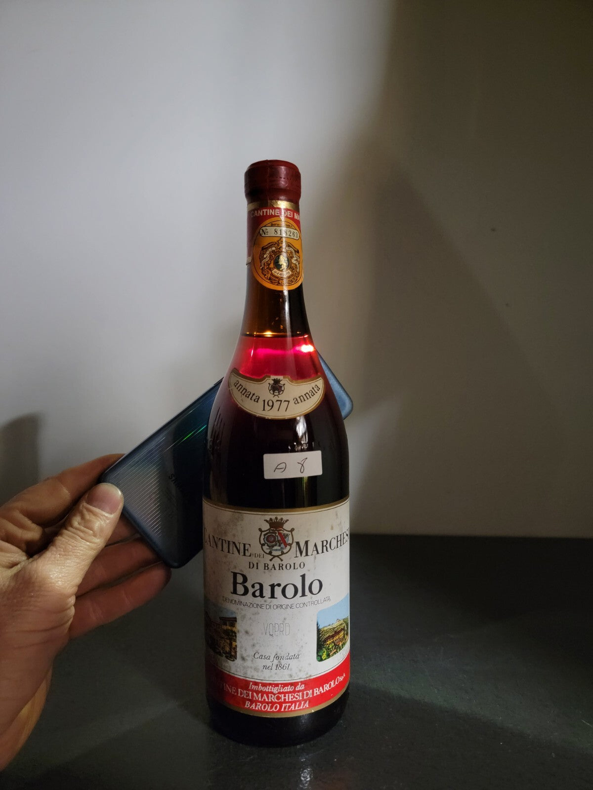 Barolo Marchesi 1977 bott.75 cl 13%