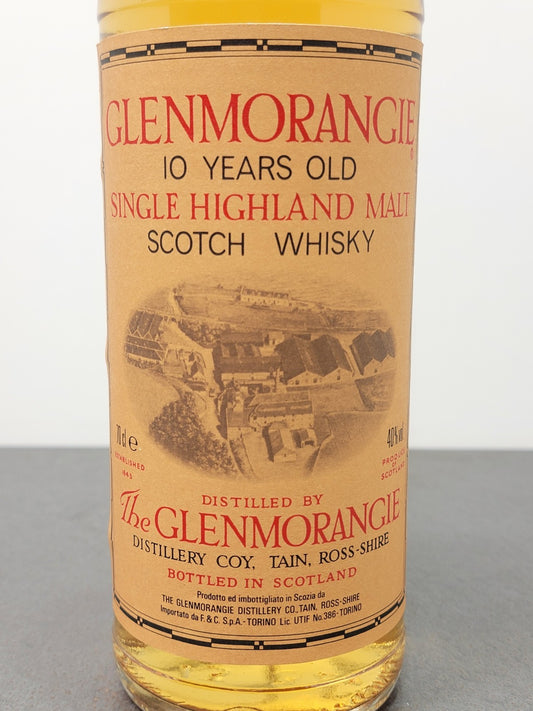 Glenmorangie 10 Years 1990s Old Single Highland Malt Scotch Whisky 70 cl 40%