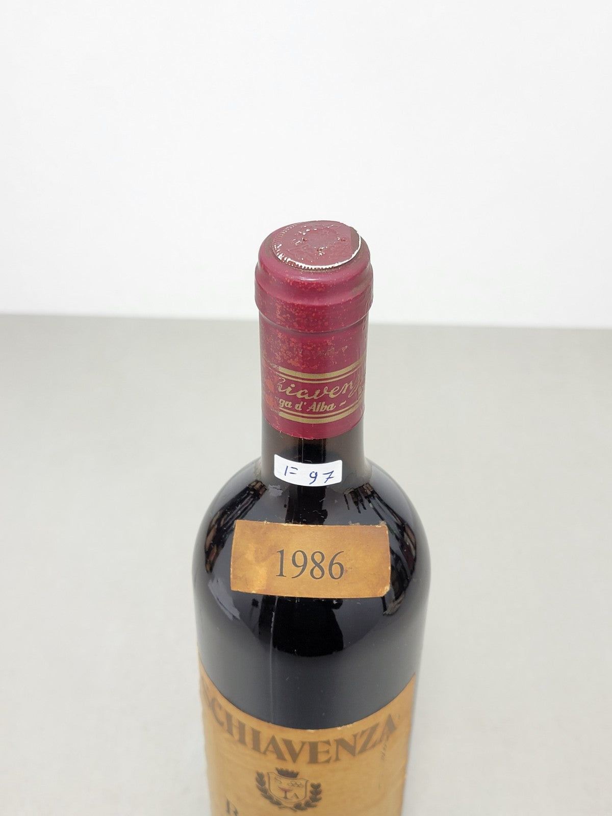 Barolo Schiavenza 1976 Fratelli Alessandria Serralunga D'alba bott. 75 cl 13,5%
