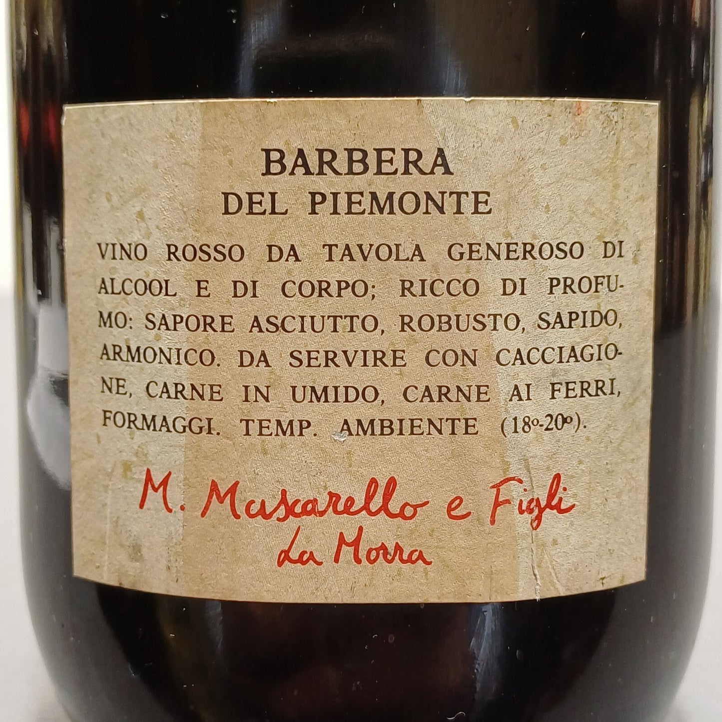 Barbera Michele Mascarello & Figli 1975 bott. 72 cl 12%
