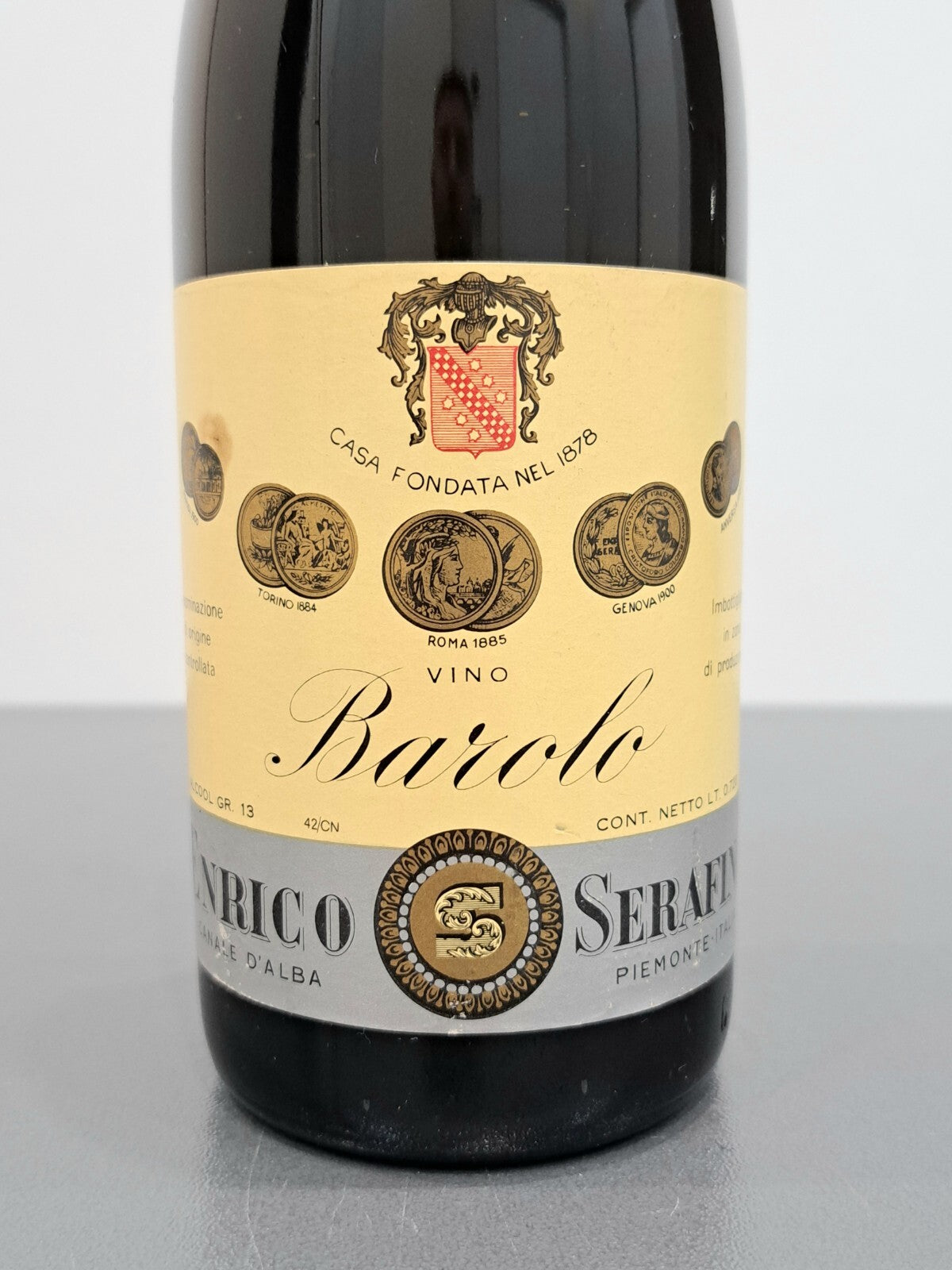 Barolo 1961 Enrico Serafino bott. 72 cl 13°
