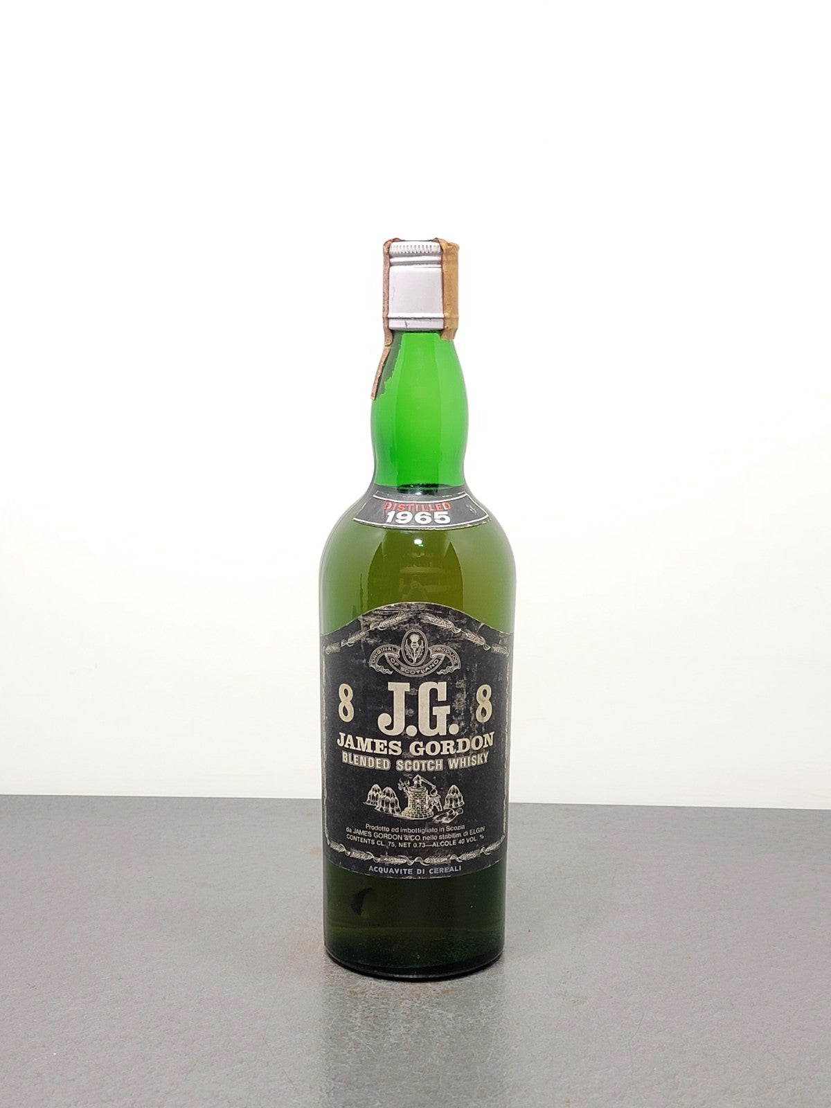 J & G James Gordon 8 years 1965 Blended Scotch Whisky bott. 75 cl 40%