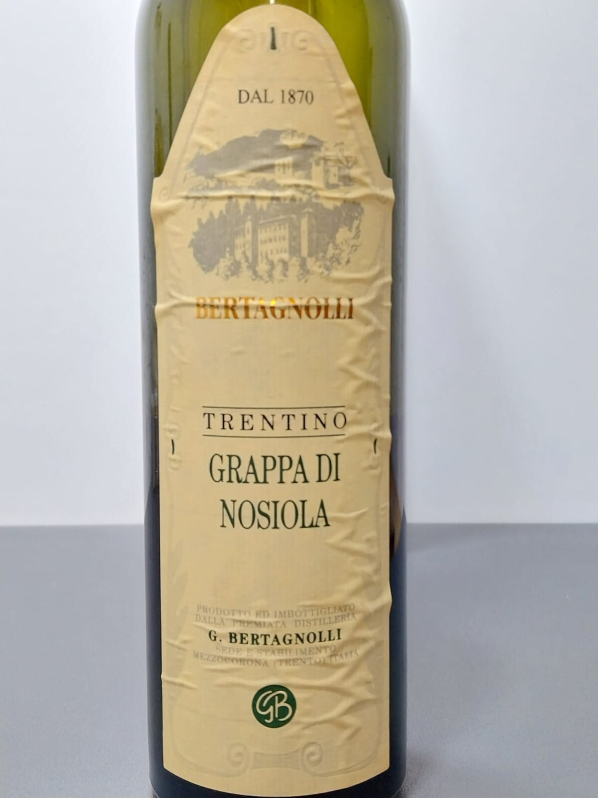 Grappa di Nosiola G. Bertagnolli Anni 2000