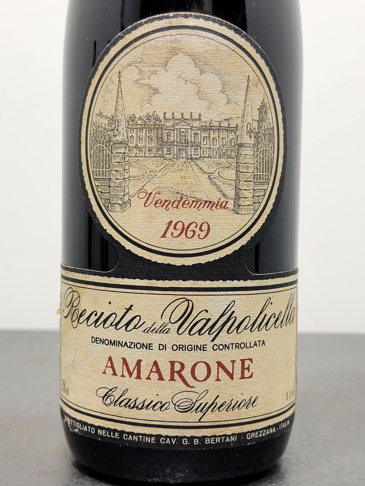 Amarone Bertani 1969 Recioto della Valpolicella Classico Bott..75 cl 15%_2