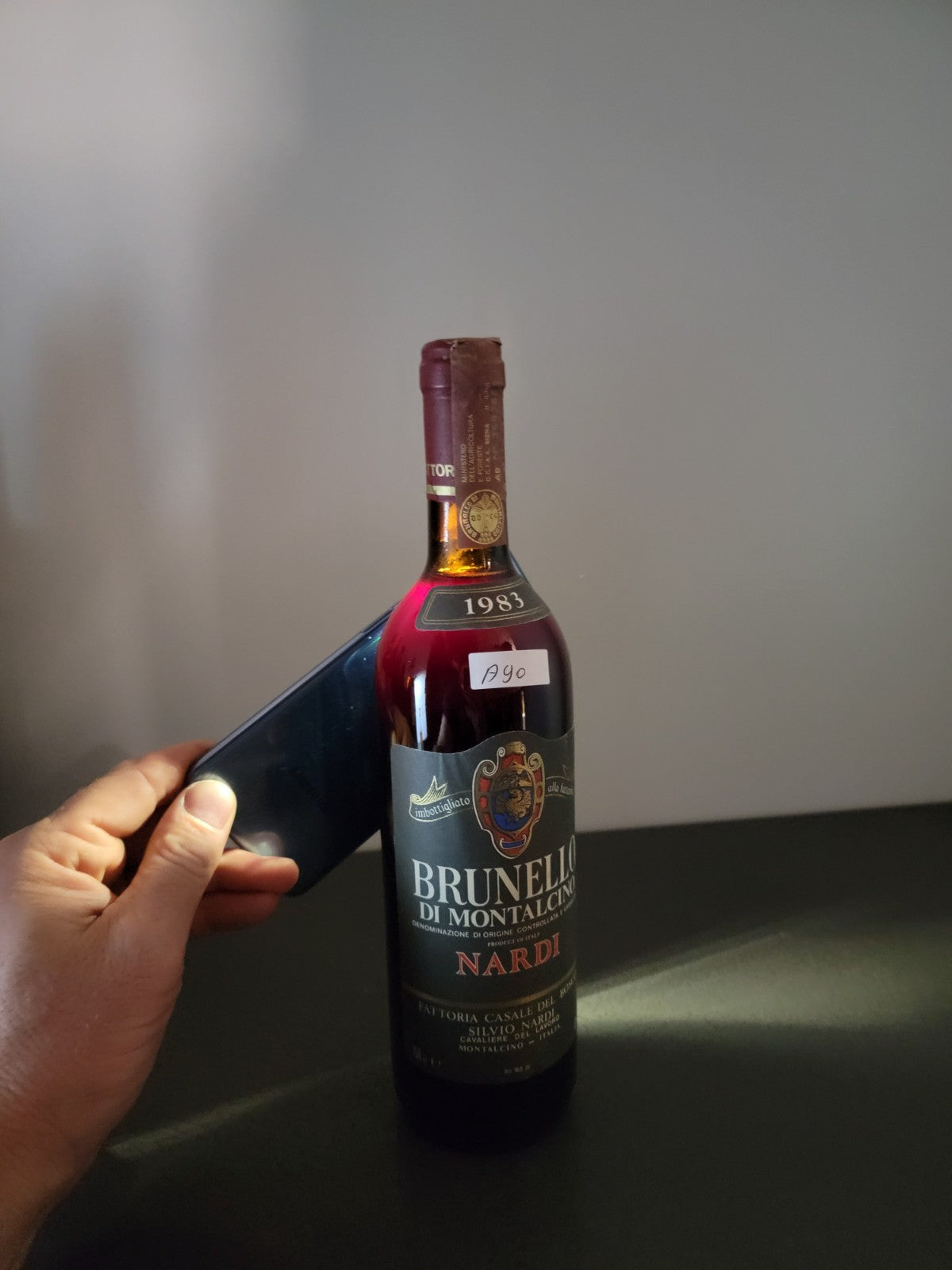 Brunello Di Montalcino Nardi 1983 Fattoria Casale Del Bosco bott.75cl 13%