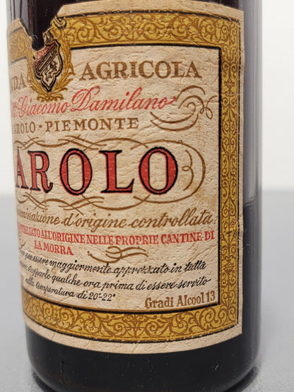 Barolo Giacomo Damilano 1964 bott.72 cl 13%