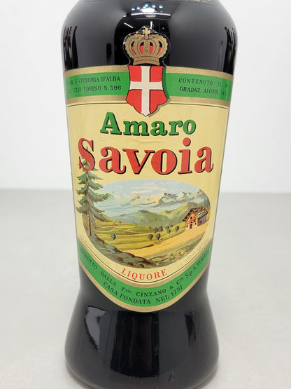 Amaro Savoia Cinzano 1970s Liquore bott. 1 litro 34%