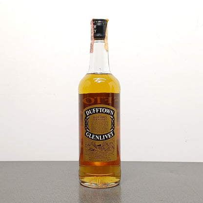 Whisky Dufftown 8 years Glenlivet 1980s Pure Malt Scotch Whisky bott.75 cl 40 %