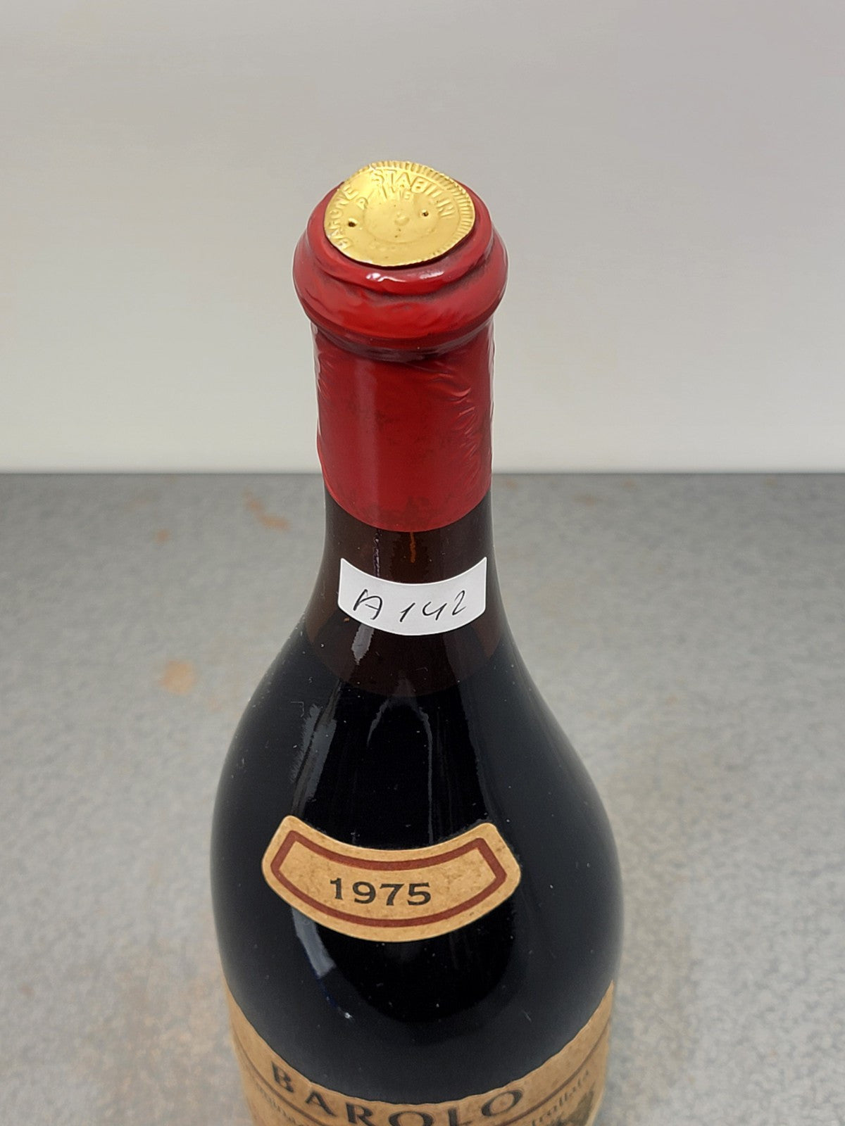 Barolo Barone Stabilini Riserva 1975 bott. 72 cl 13%