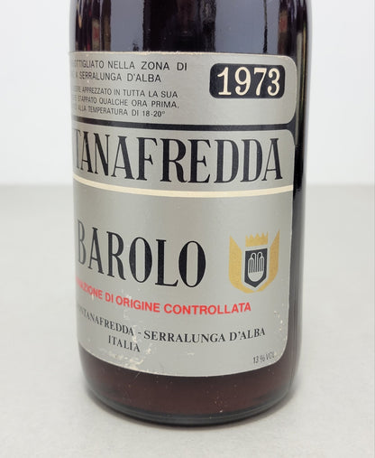 Barolo Fontanafredda 1973 Serralunga D'Alba bott. 75 cl 13%