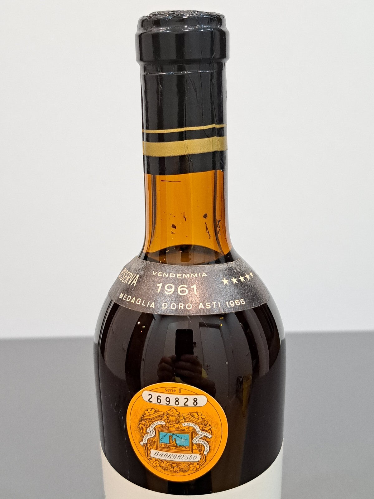 Barbaresco Riserva 1961 Alfredo Prunotto, Cavalieri Del Tartufo Montestefano 72cl