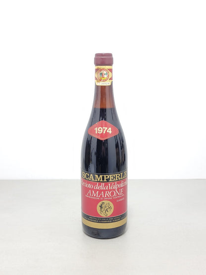 Amarone Scamperle 1974 Recioto Della Valpolicella bott. 75 cl 14,5%