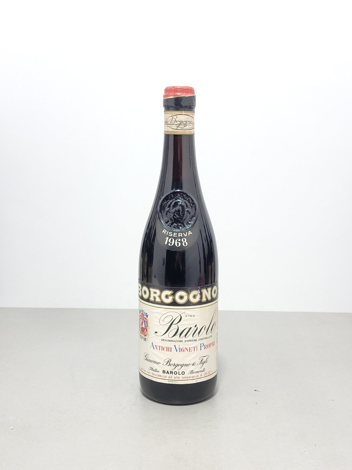 Barolo Borgogno Riserva 1968 Antichi Vigneti Propri bott.72 cl 13,5%