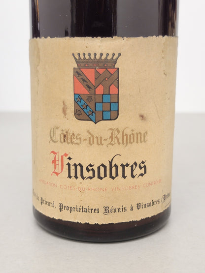 Cotes Du Rhone Vinsobres 1966 Cave du Prieure bott.75 cl 13%