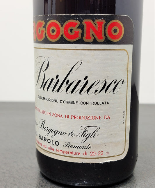 Barbaresco  Borgogno  Riserva 1976 bott. 75 cl 13.2%