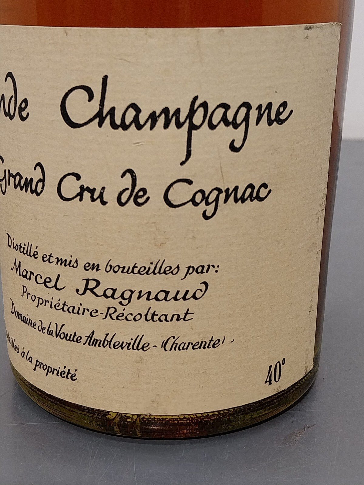 Cognac Marcel Ragnaud 1er Grand Cru de Cognac bott. 0.75 cl