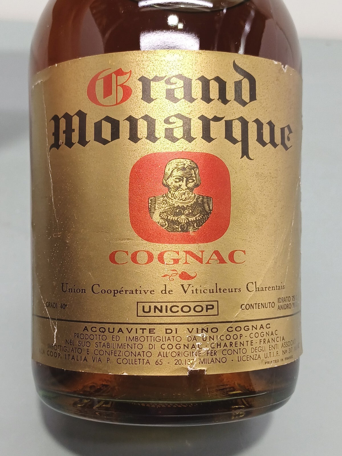 Cognac Grand Monarque 3 Stelle 1970 bott.75 cl
