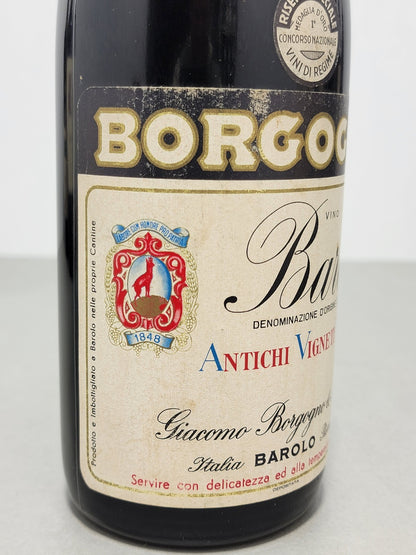 Barolo Borgogno 1955 Riserva Speciale Antichi Vigneti Propri bott.72 cl 13,5%