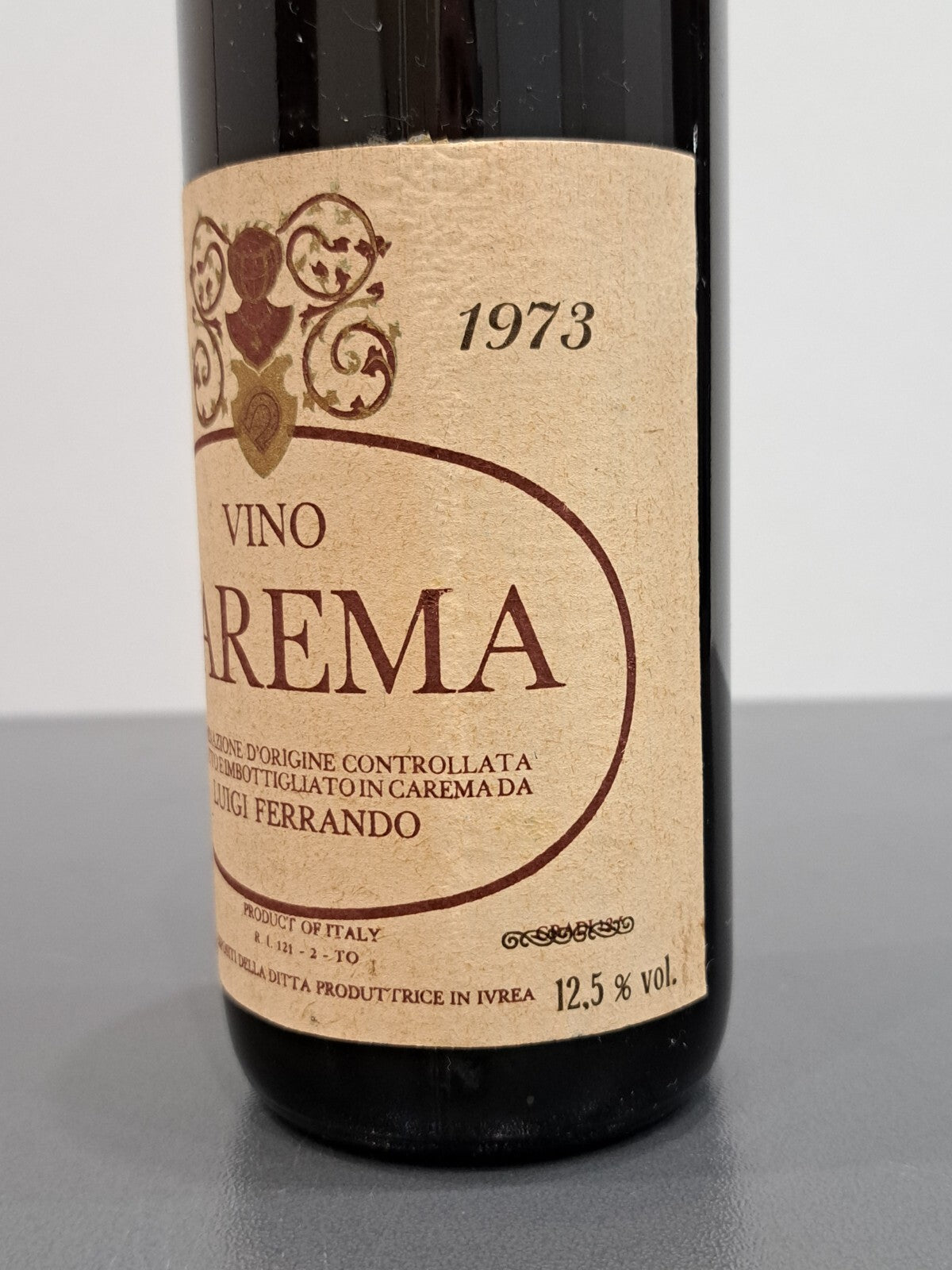 Carema Luigi Ferrando 1973 bott.72 cl 12.5%