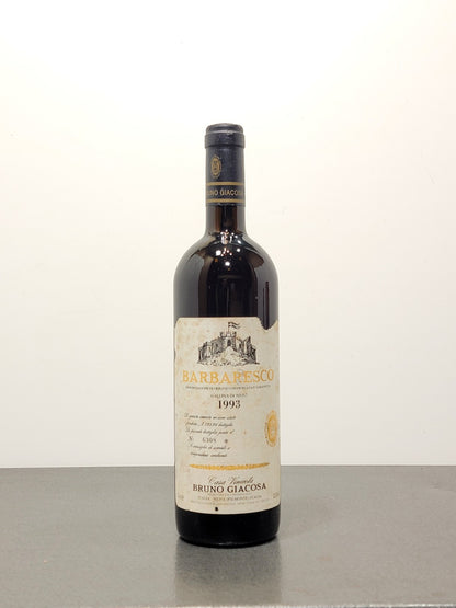 Barbaresco Bruno Giacosa 1993 Gallina di Neive  bott..75 cl 13.5%