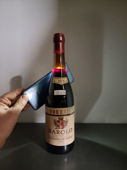 Barolo Voerzio Giuseppe 1979 Cherasco bott72 cl 14.5%