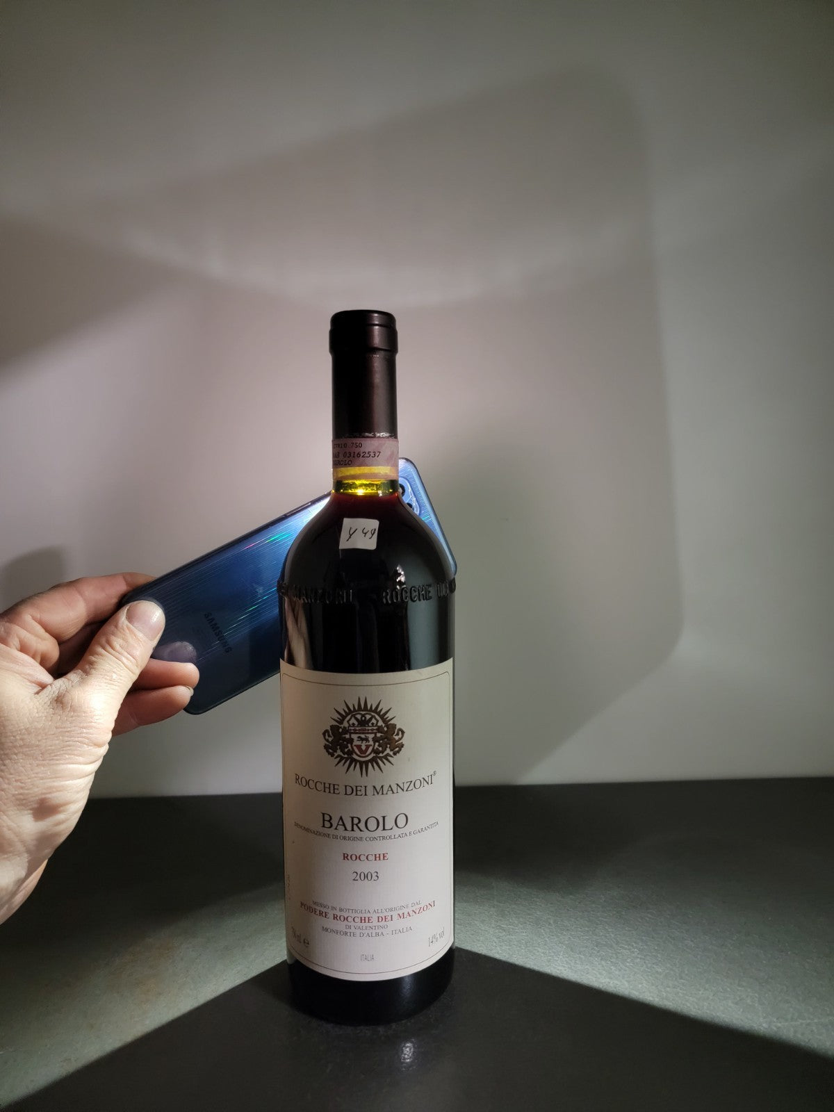 Barolo Rocche Dei Manzoni 2003 Valentino Monforte D'alba bott.75 cl 14%