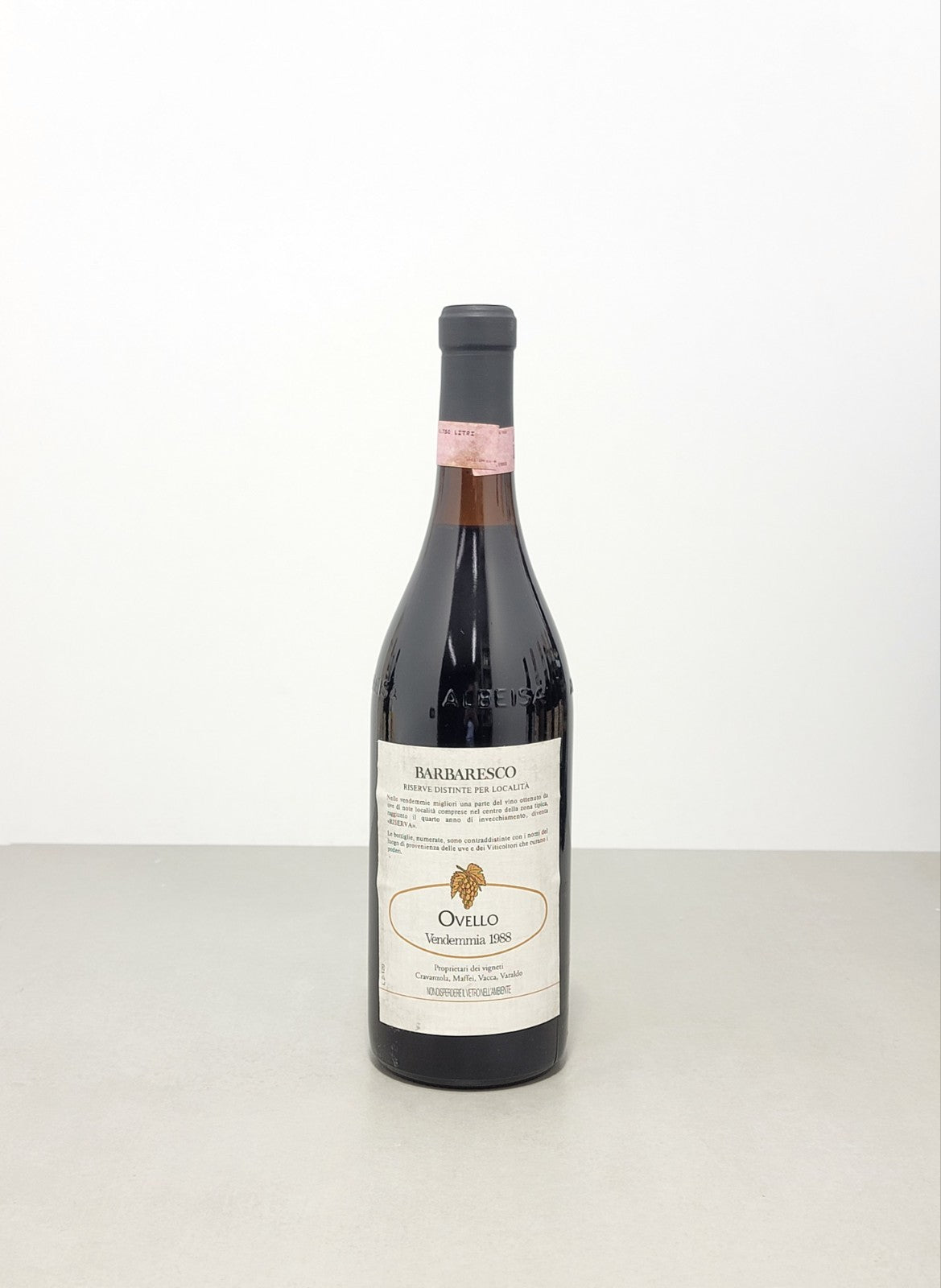 Barbaresco Ovello Riserva 1988 Produttori Del Barbaresco bott. 75 cl 13.5%