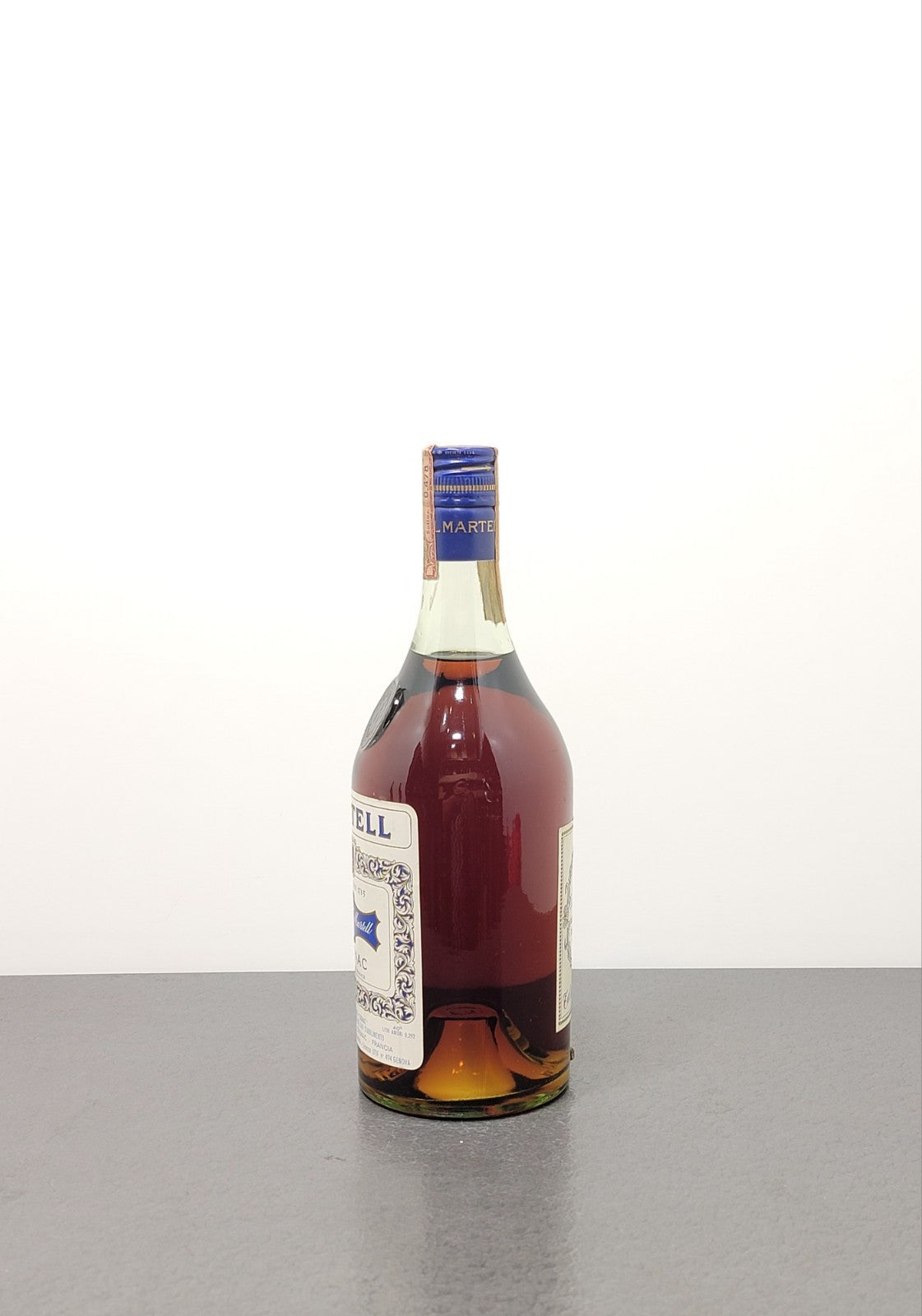 Cognac Martell 3 Stars 1970s 250 ° Aniversario bott.75 cl 40%