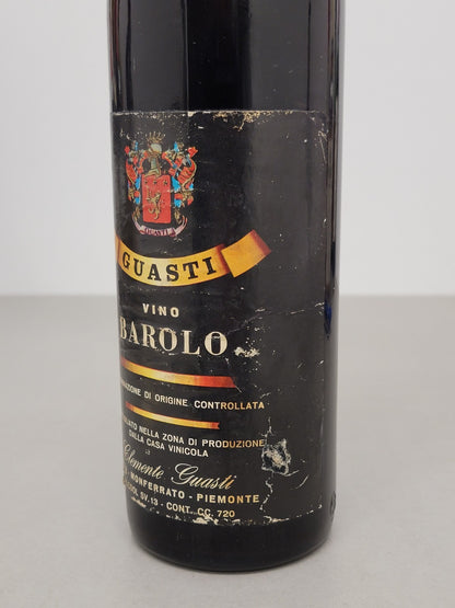 Barolo Guasti Clemente 1965 Nizza Monferrato bott.72 cl 13 %