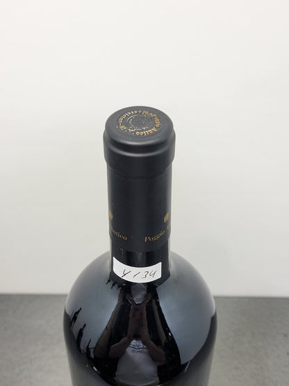 Brunello Di Montalcino Poggio Antico Magnum 2000 A. Gloder bott. 1.5 litri 13.5% (Etichetta Ottima)