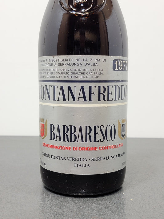 Barbaresco Fontanafredda 1977 Serralunga D'Alba bott. 75 cl 12.5%