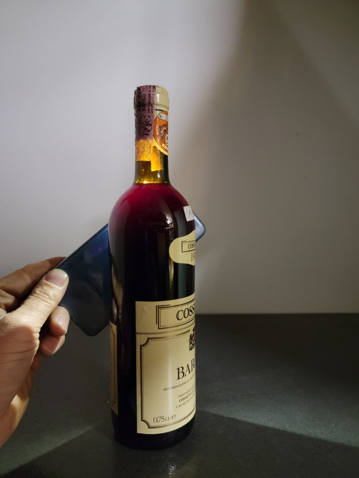 Barolo Cossetti 1987 Clemente & Figli bott.75 cl 13.5%