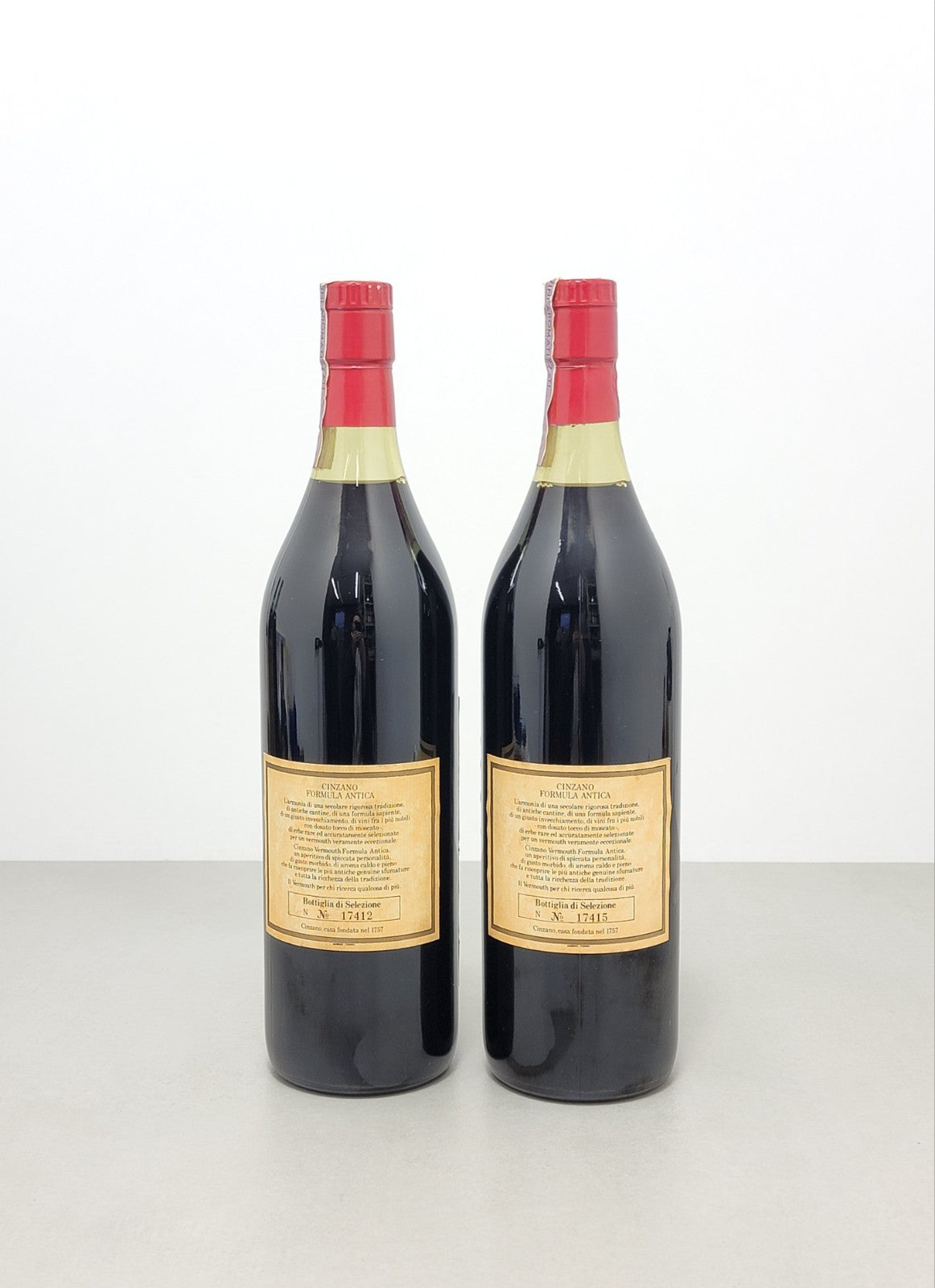 Vermouth Cinzano Antica Formula 1970s Con Box bott. 1 litro 16,5%