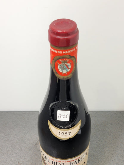 Barolo Marchesi di Barolo 1957 Serralunga D'alba bott.72 cl 13%