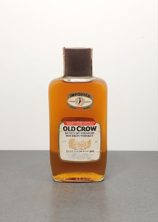 Whisky Old Crow 6 Years Kentucky Straight Bourbon 1970s bott. 75 cl 40%