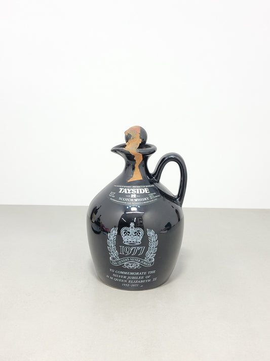 Whisky Tayside 12 years 1977 Decanter Silver Jubilee Queen's Elizabeth 75 cl 43%