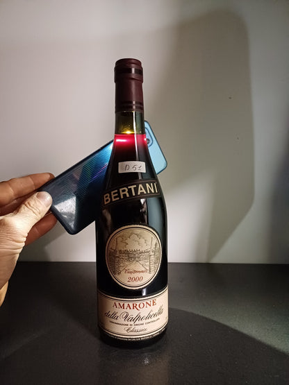 Amarone Bertani 2000 Amarone  della Valpolicella Classico bott..75 Cl 15%