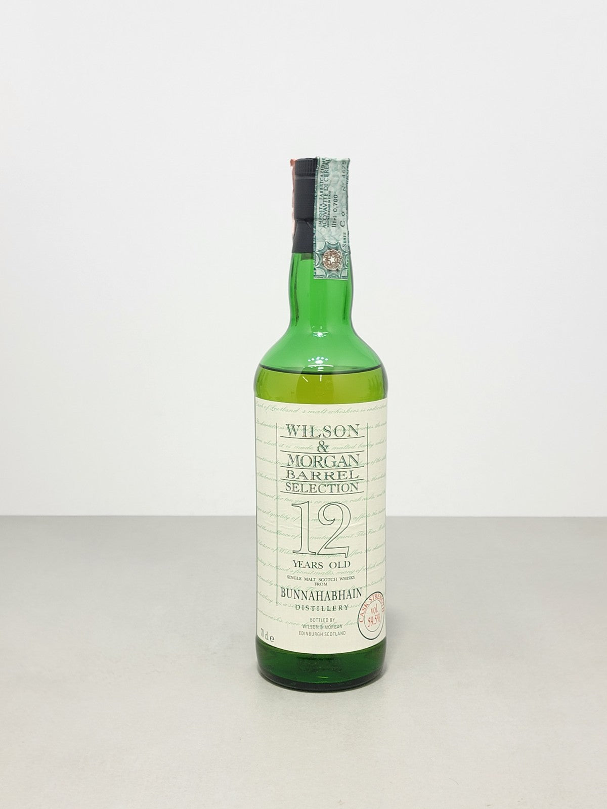 Whisky Bunnahabhain 12 years 1981 Wilson & Morgan Bottled 1993 bott. 70 cl 59,5%