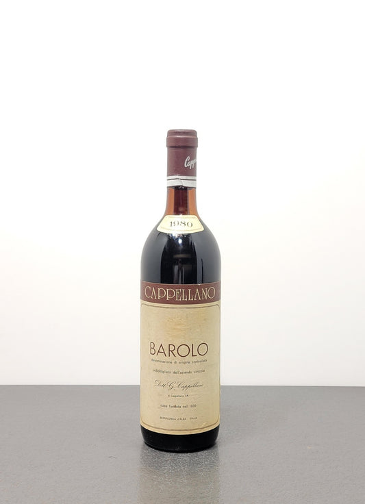 Barolo Cappellano 1980 Serralunga d'Alba bott.75 cl 13.5%