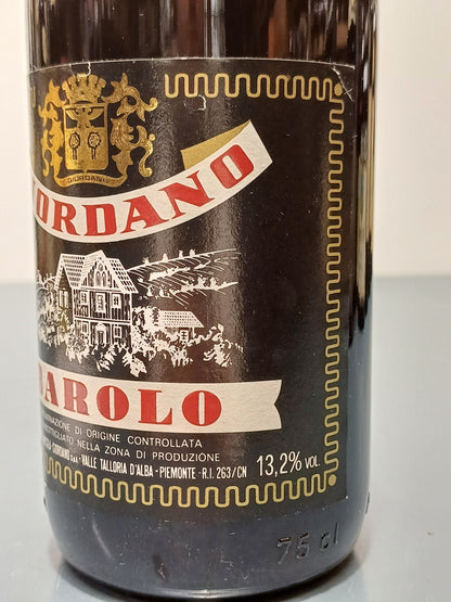 Barolo Giordano 1976 bott. 75 cl 13.2%